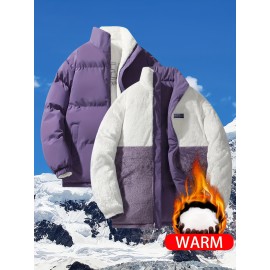 Reversible Chic Plus Size Women's Jacket - Casual Long Sleeve, Zip-Up Outerwear with Pockets for Fall & Winter