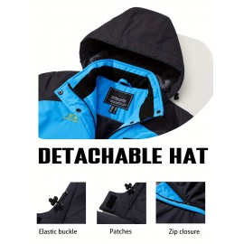 Large-size Women's Waterproof Soft-shell Ski Jacket with Fleece Lining, Hooded, Multiple Pockets, Warm, Comfortable, Bright Colors, Plus-size Coat for Outdoor Sports, Snowsports, Snowboarding, Hiking, Mountaineering, Camping, Daily Casual Work Large-size Women's Waterproof Soft-shell Ski Jacket with Fleece Lining, Hooded, Multiple Pockets, Warm, Comfortable, Bright Colors, Plus-size Coat for Outdoor Sports, Snowsports, Snowboarding, Hiking, Mountaineering, Camping, Daily Casual Work