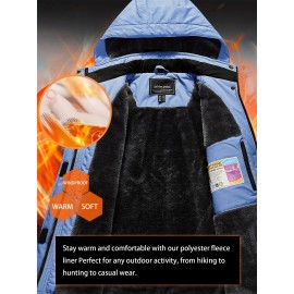 Large-size Women's Waterproof Soft-shell Ski Jacket with Fleece Lining, Hooded, Multiple Pockets, Warm, Comfortable, Bright Colors, Plus-size Coat for Outdoor Sports, Snowsports, Snowboarding, Hiking, Mountaineering, Camping, Daily Casual Work Large-size Women's Waterproof Soft-shell Ski Jacket with Fleece Lining, Hooded, Multiple Pockets, Warm, Comfortable, Bright Colors, Plus-size Coat for Outdoor Sports, Snowsports, Snowboarding, Hiking, Mountaineering, Camping, Daily Casual Work