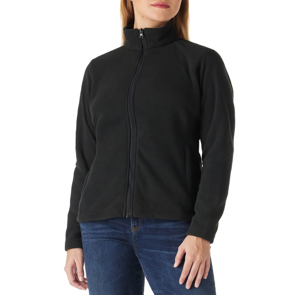 Women's Outdoor Sports Plush Jacket, Plus Size Solid Color Zipper Warm Soft Long Sleeve Lightweight Fleece Jacket Women's Outdoor Sports Plush Jacket, Plus Size Solid Color Zipper Warm Soft Long Sleeve Lightweight Fleece Jacket