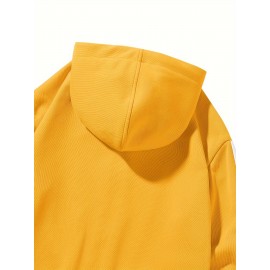 Chic Plus Size Women's Hooded Jacket - Color Block, Zip-Up Outdoor Coat With Drawstring & Pockets For Fall/Winter Chic Plus Size Women's Hooded Jacket - Color Block, Zip-Up Outdoor Coat With Drawstring & Pockets For Fall/Winter