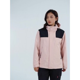 Women's 3-in-1 Winter Outdoor Jacket Set - Waterproof, Windproof & Warm with Detachable Fleece Liner, Hooded for Hiking & Travel Women's 3-in-1 Winter Outdoor Jacket Set - Waterproof, Windproof & Warm with Detachable Fleece Liner, Hooded for Hiking & Travel