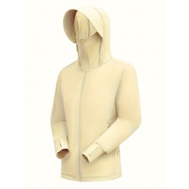 Women's Plus Size Solid Lightweight Hooded Sports Jacket, Spring/Summer, Pockets Women's Plus Size Solid Lightweight Hooded Sports Jacket, Spring/Summer, Pockets